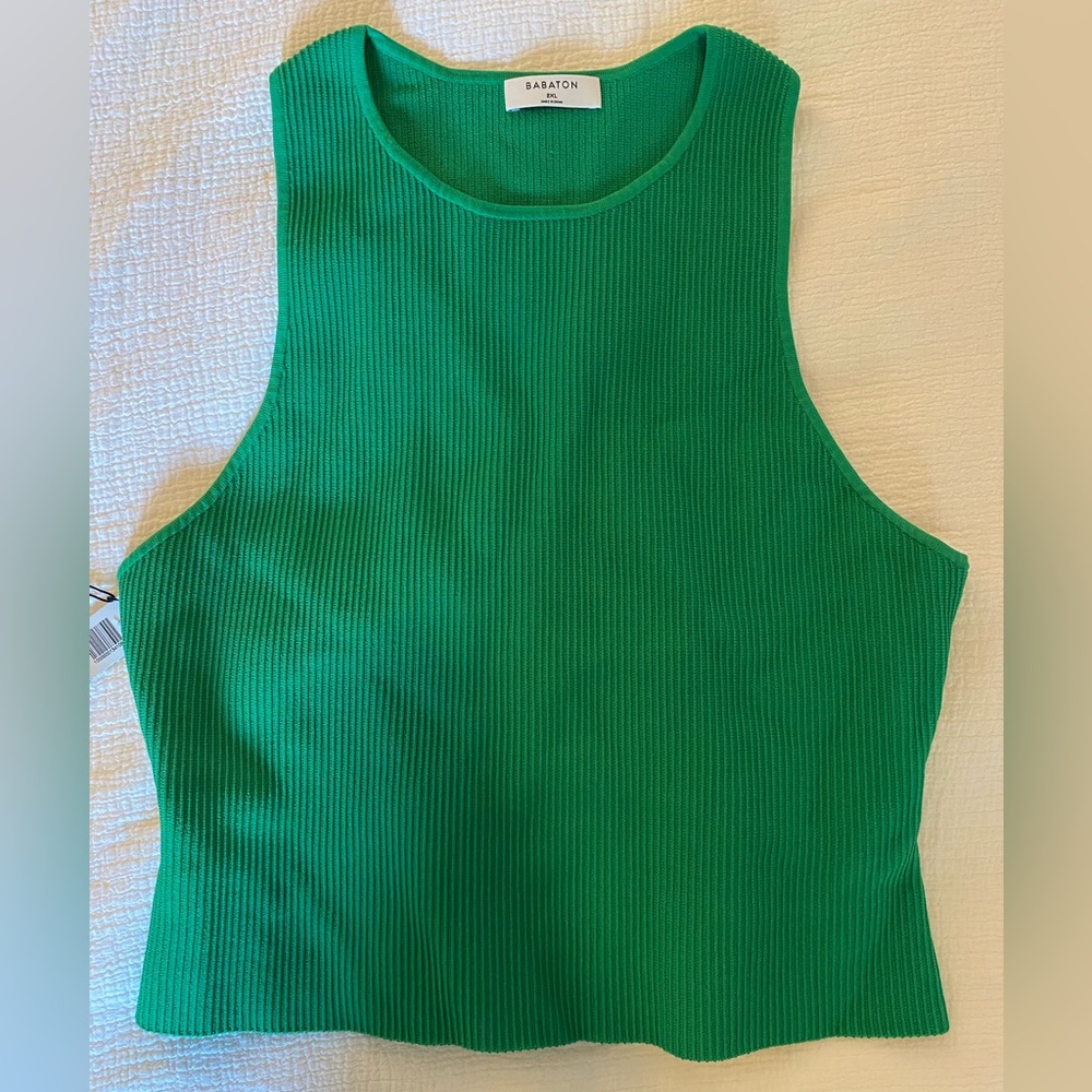 Aritzia Green Tank Top